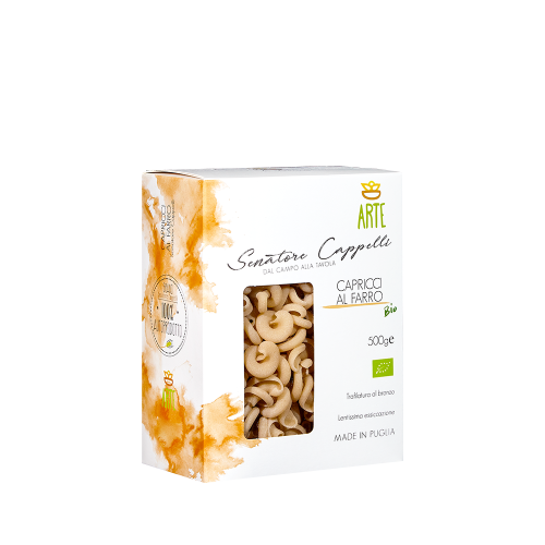 Capricci al farro - Pasta Senatore Cappelli - Arte Agricola