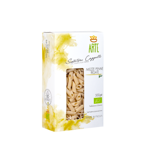Mezze penne rigate - Pasta Senatore Cappelli - Arte Agricola