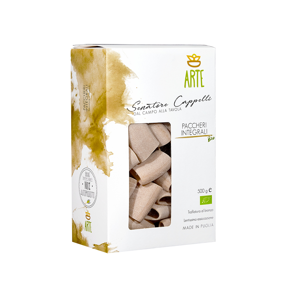 Paccheri integrali - Pasta Senatore Cappelli - Arte Agricola