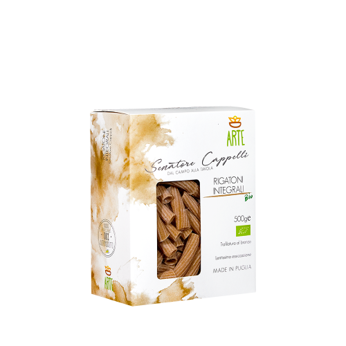 Rigatoni integrali - Pasta Senatore Cappelli - Arte Agricola