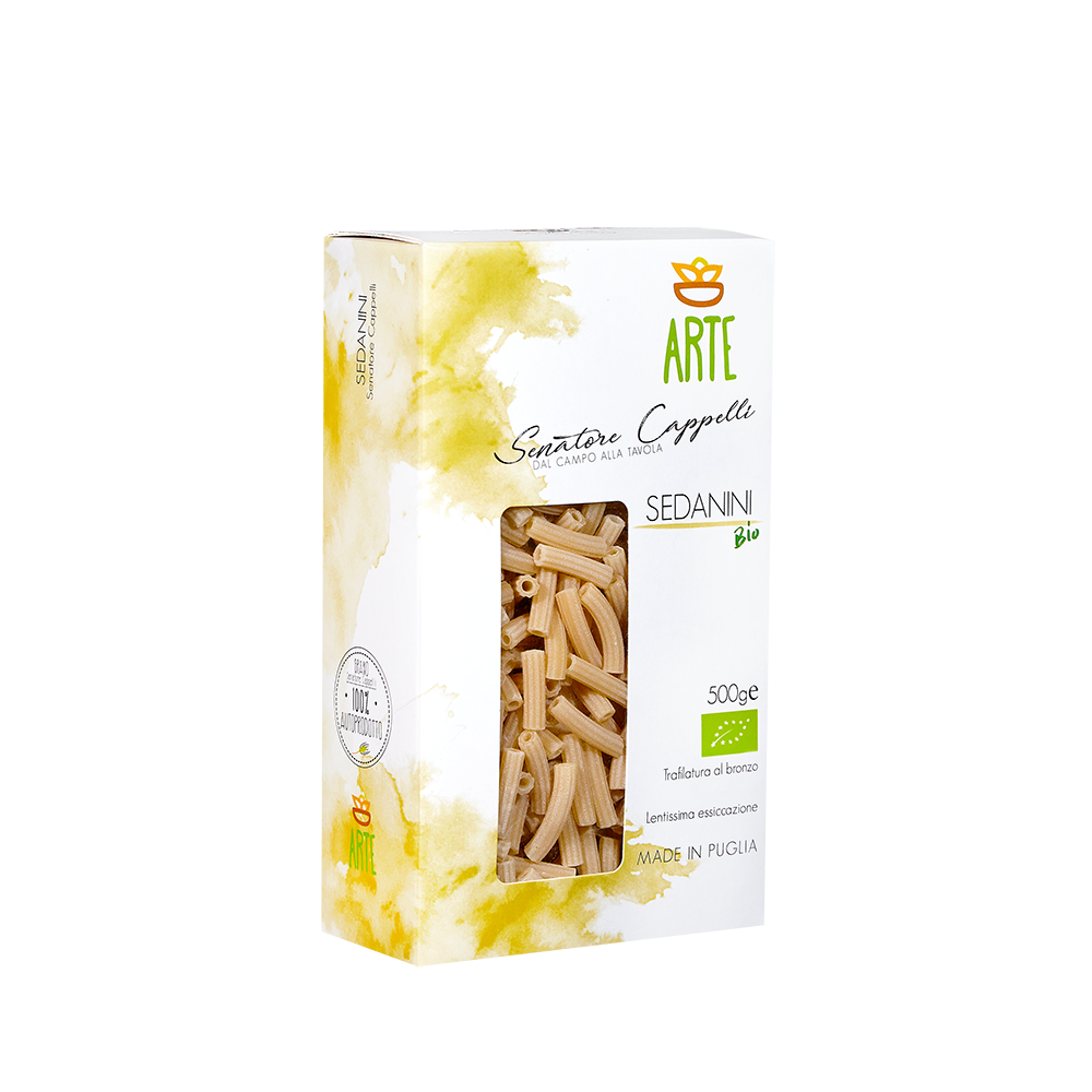 Sedanini - Pasta Senatore Cappelli - Arte Agricola