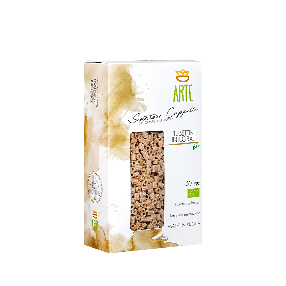 Tubettini integrali - Pasta Senatore Cappelli - Arte Agricola