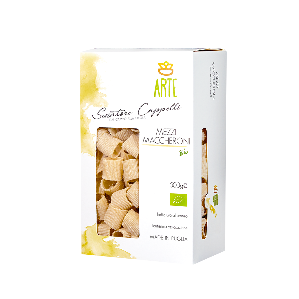 Mezzi maccheroni - Pasta Senatore Cappelli - Arte Agricola