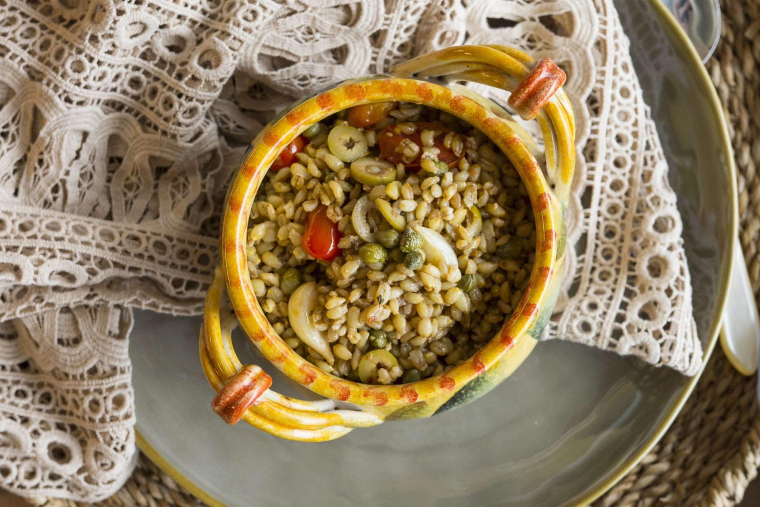 Prodotto biologico di orzo - Arteagricola pasta bio artigianale