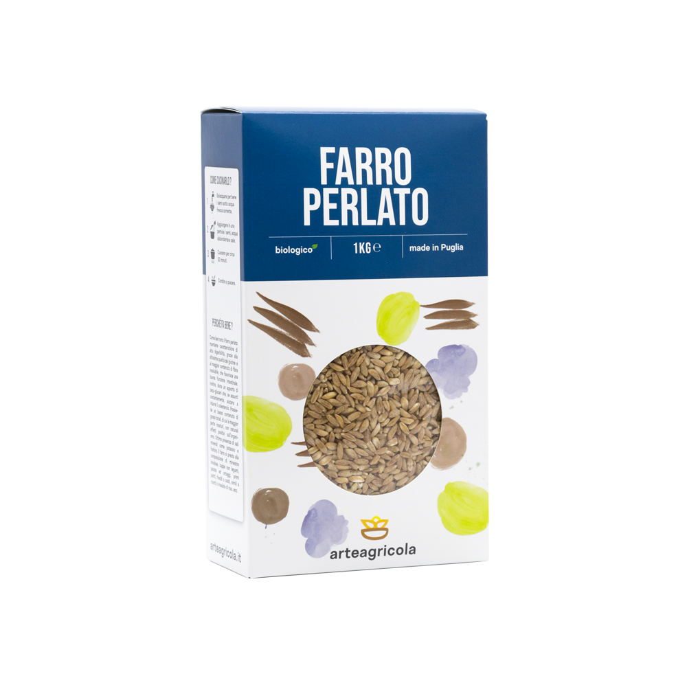 Prodotto biologico di farro - Arteagricola pasta bio artigianale