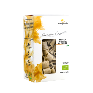 Maccheroni al farro Senatore Cappelli - Arteagricola pasta bio artigianale