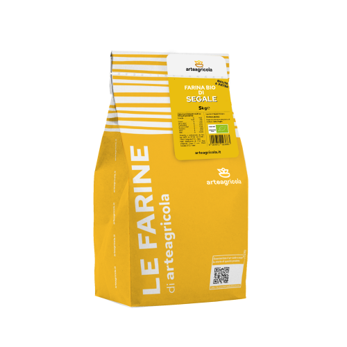 Farina biologica di segale formato 10kg - Arteagricola farine biologiche